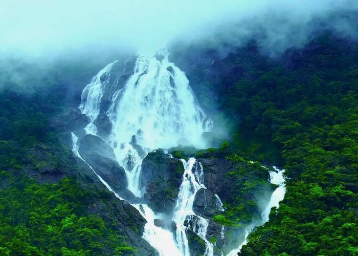 dudhsagar waterfall